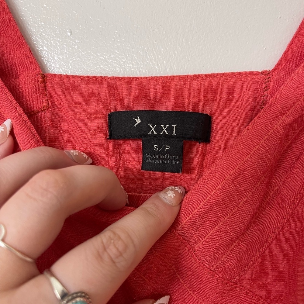 Y2K Forever 21 Blouse Tank - Picture 2 of 9
